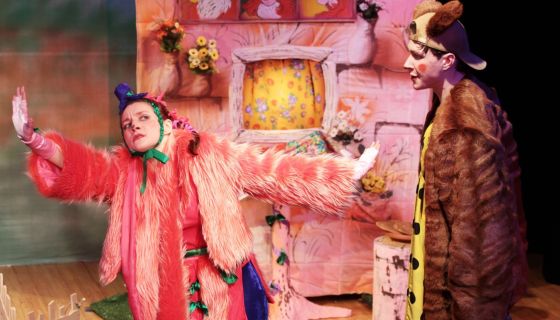 Спектакль «Лиса и медведь»
