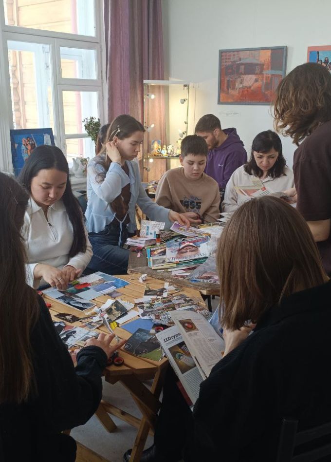 Мастер-класс по коллажу